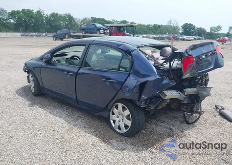 2007 Honda Civic Lx из США, поврежденный, VIN 1HGFA16577L126706